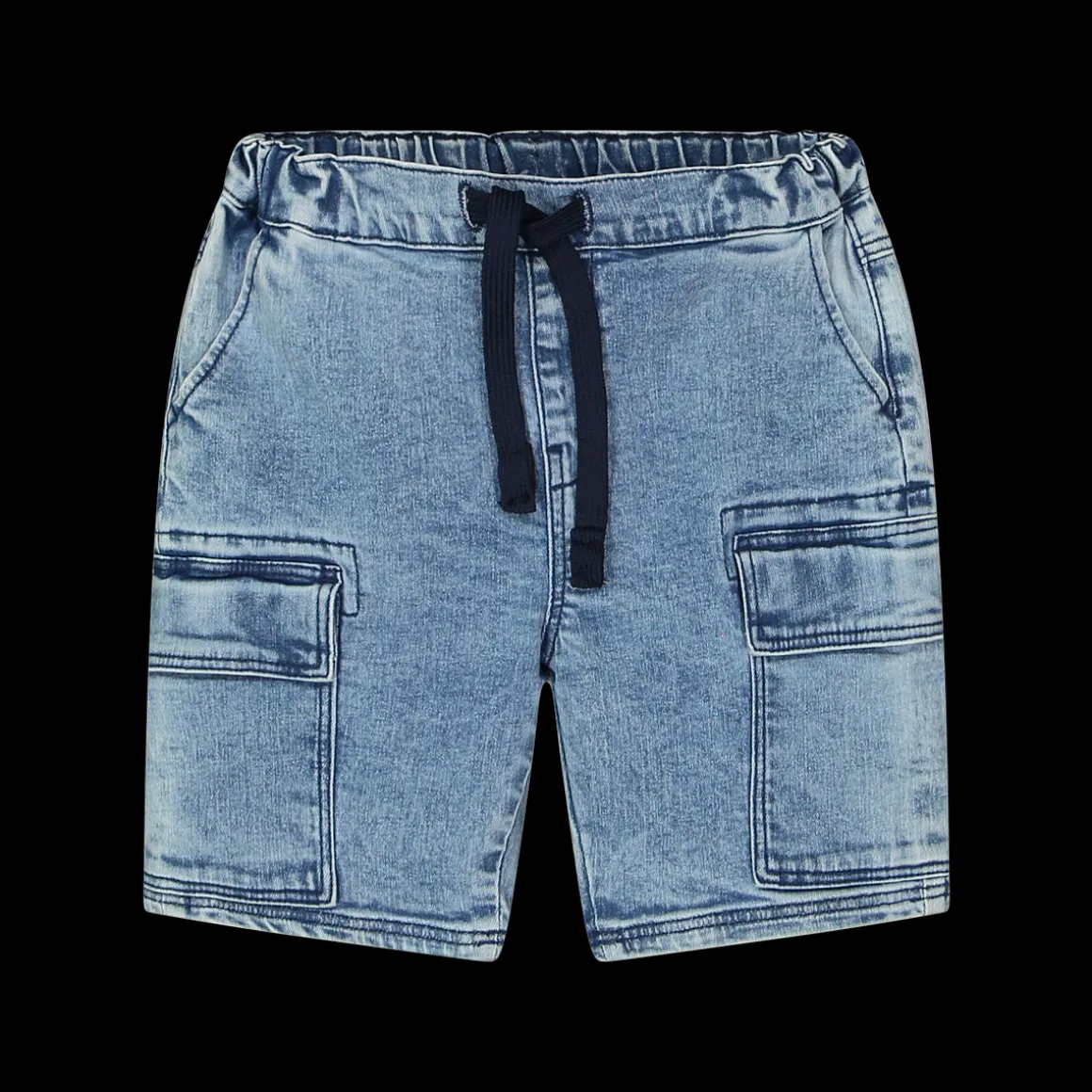 Jeans cargo corto per bambino