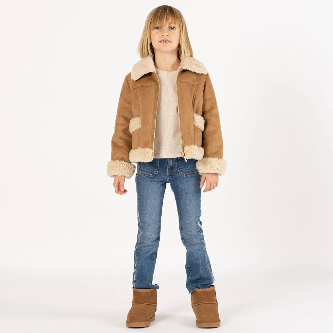 Jeans flare per ragazza