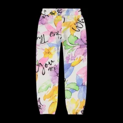 Jogger stampato per bambina