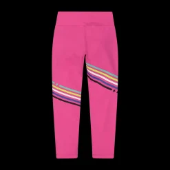 Leggings con bande colorate bambina