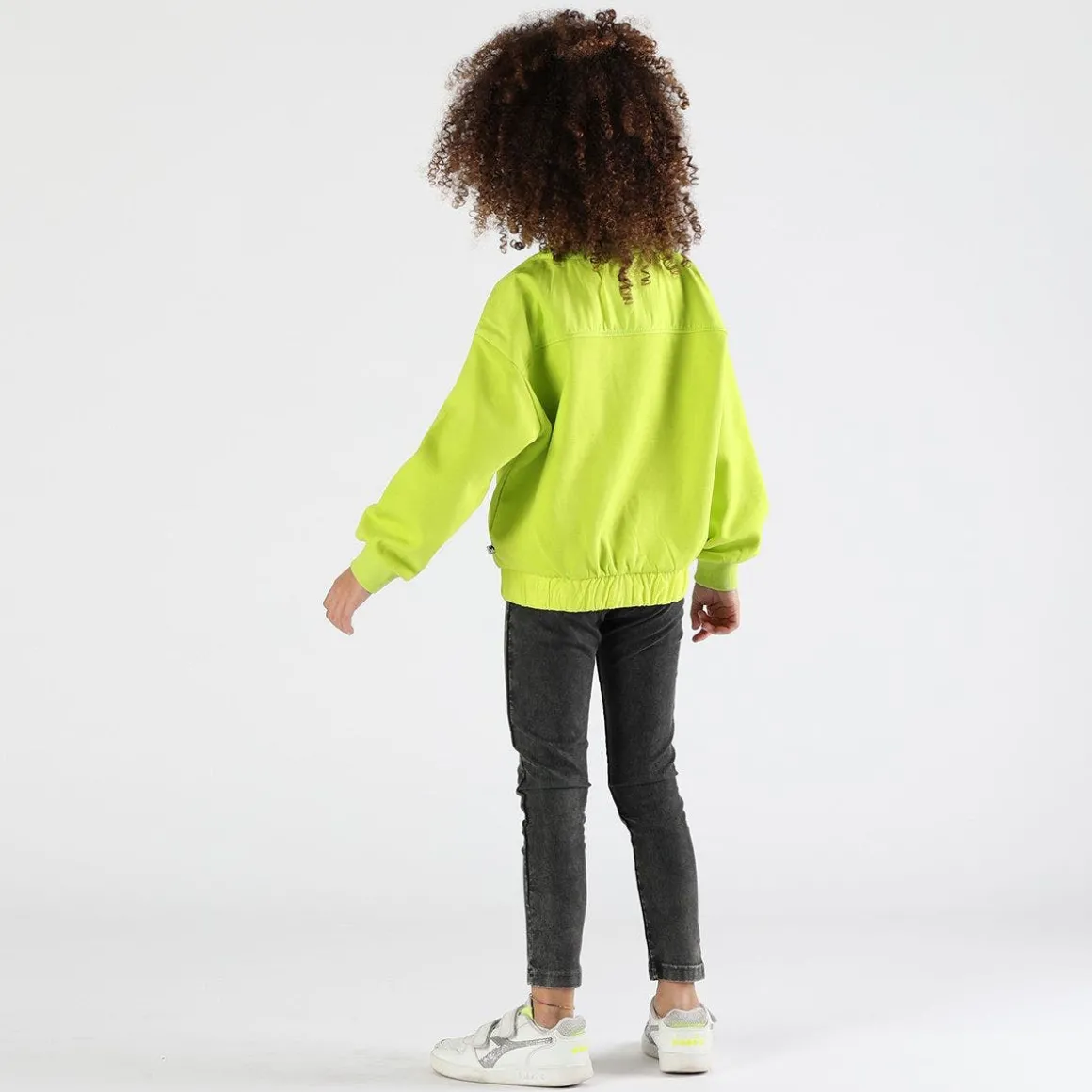 Leggings da bambina effetto jeans
