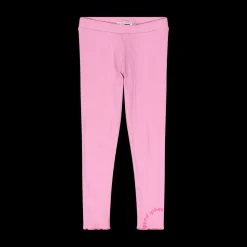 Leggings in costina bambina