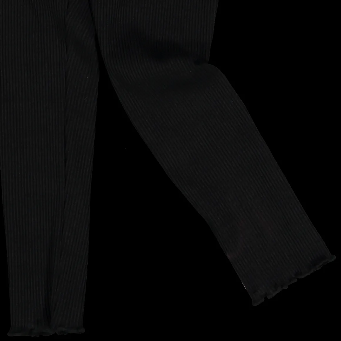 Leggings in costina bambina