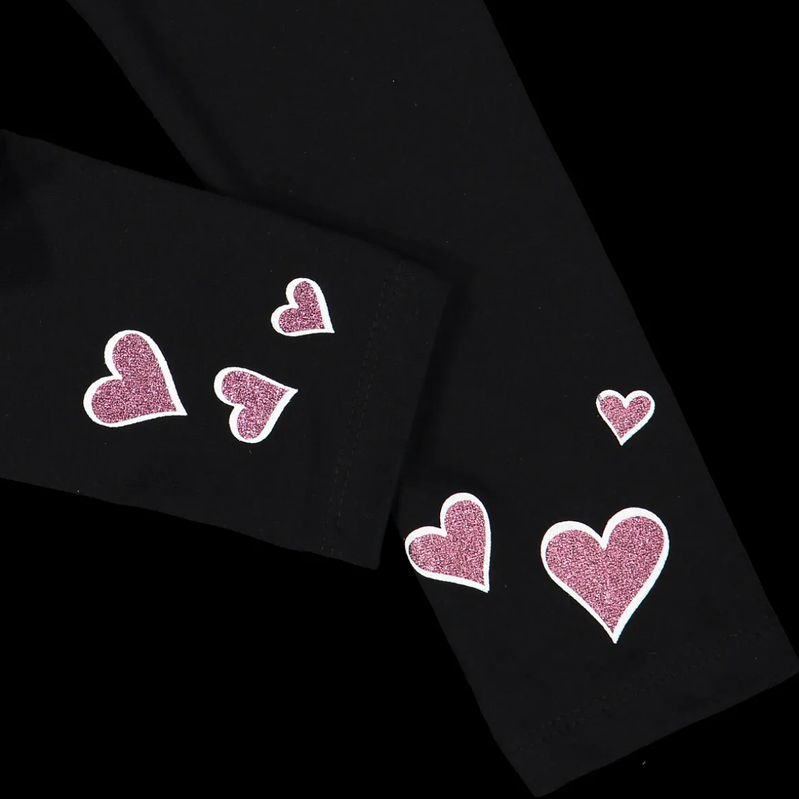 Leggings in jersey stretch da bambina