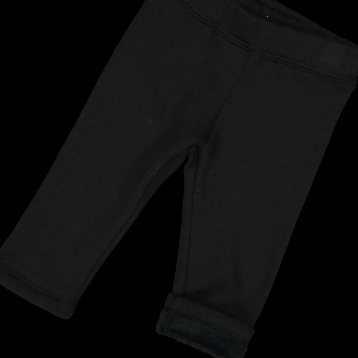 Leggings in tessuto caldo da bambina