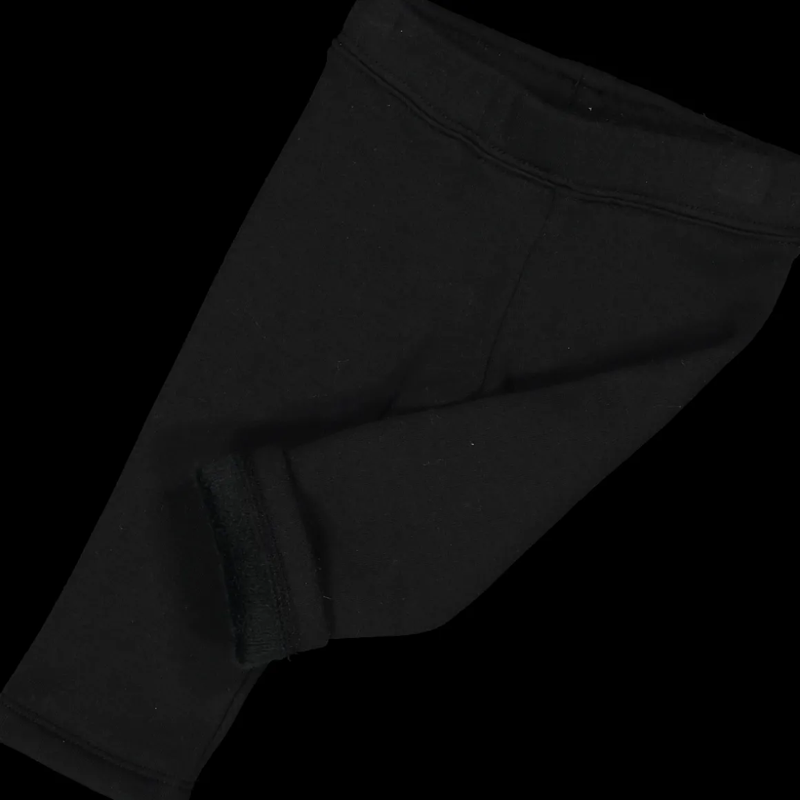 Leggings in tessuto caldo da bambina