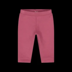 Leggings in tessuto caldo da bambina