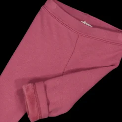 Leggings in tessuto caldo da bambina
