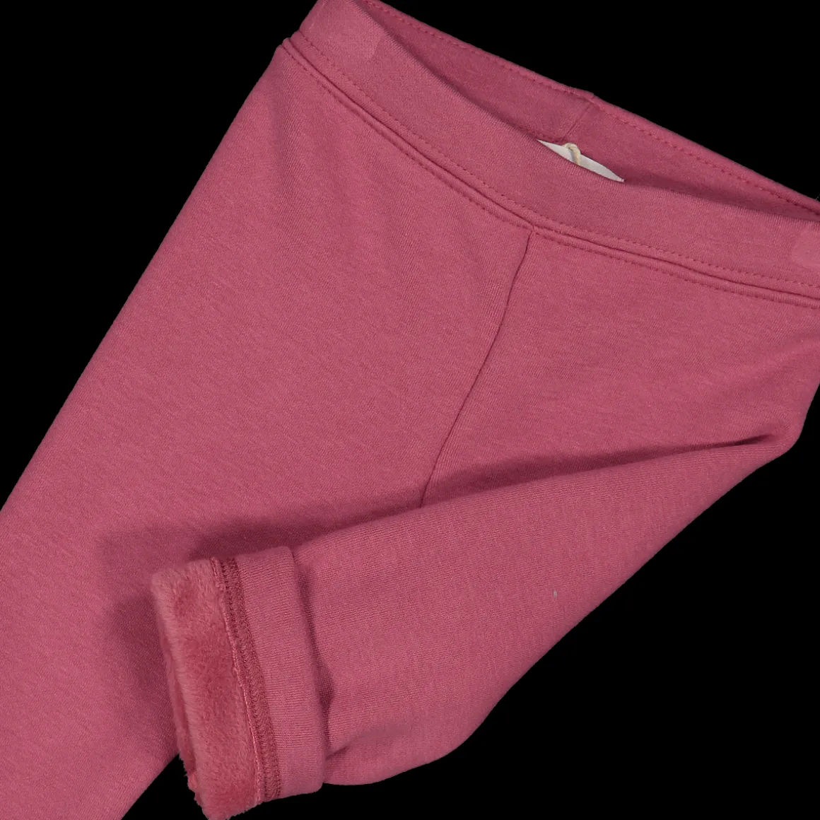 Leggings in tessuto caldo da bambina