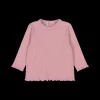 Maglia a costine da bambina