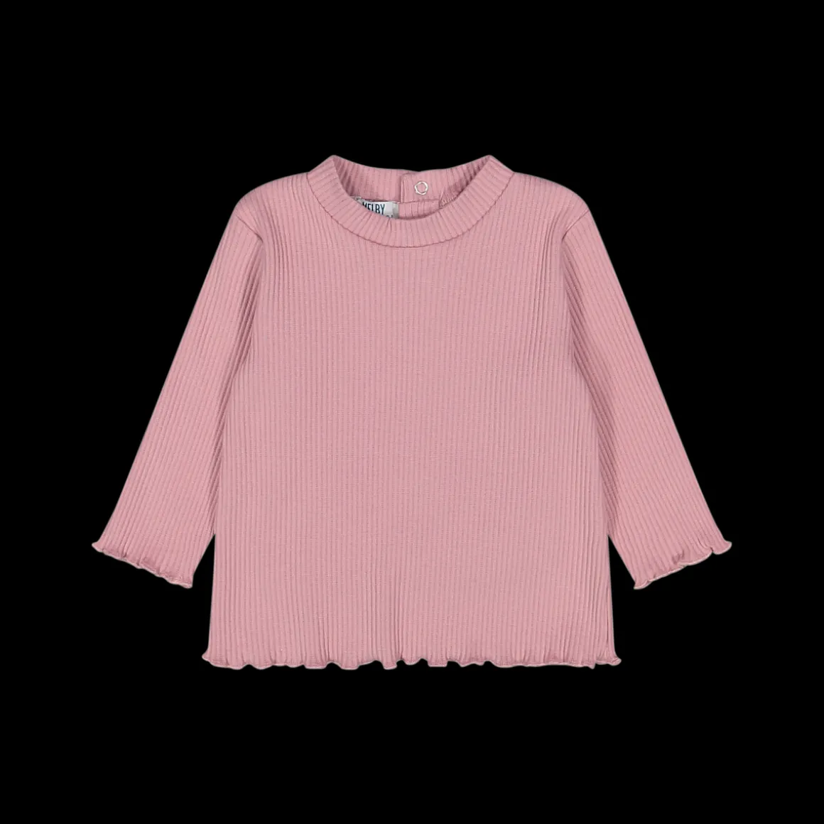 Maglia a costine da bambina