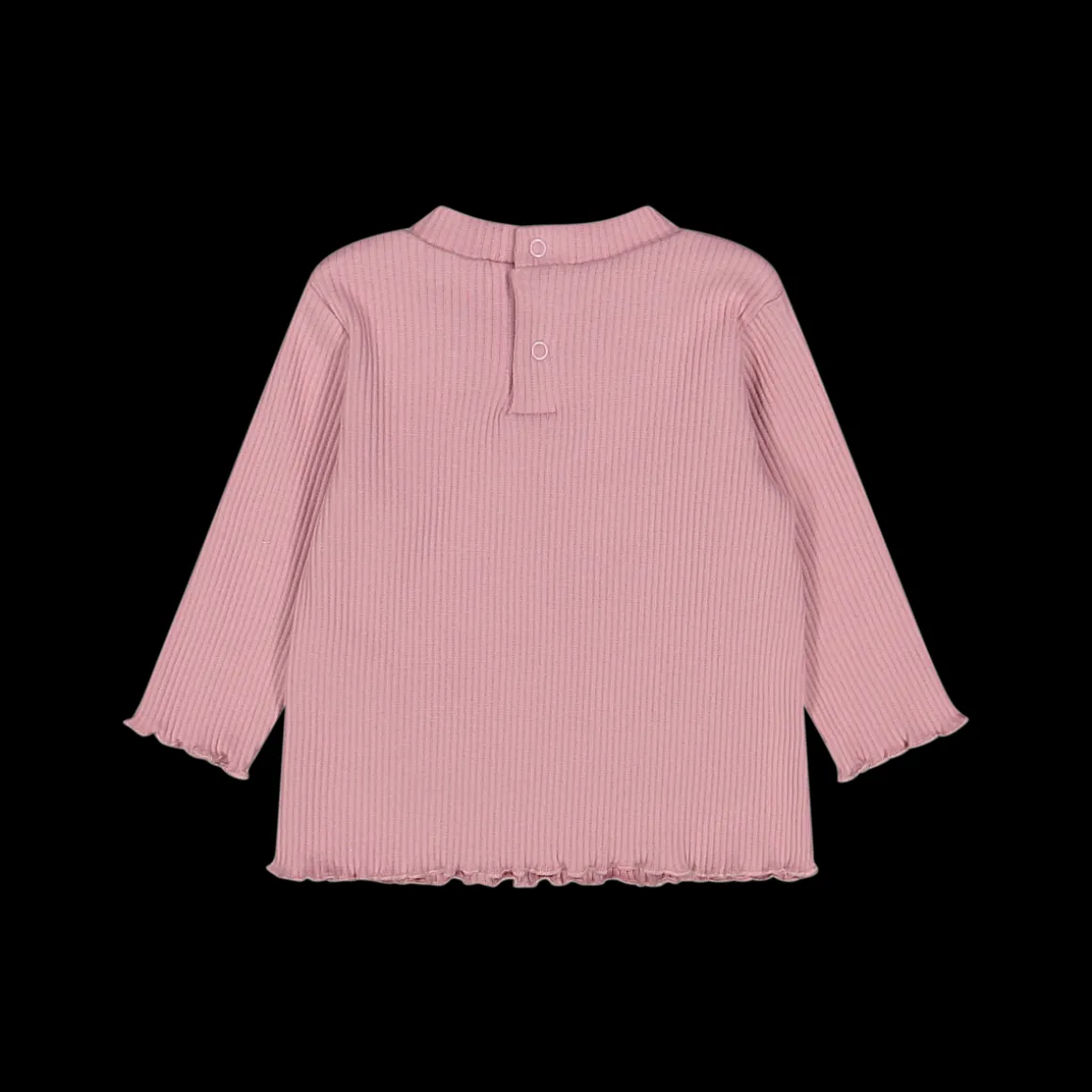 Maglia a costine da bambina