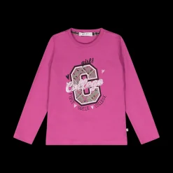 Maglia a manica lunga in jersey per bambina