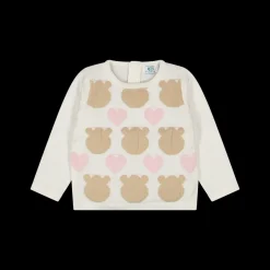 Maglia a maniche lunghe per neonata