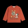 Maglia a maniche lunghe tema Peanuts per bambino