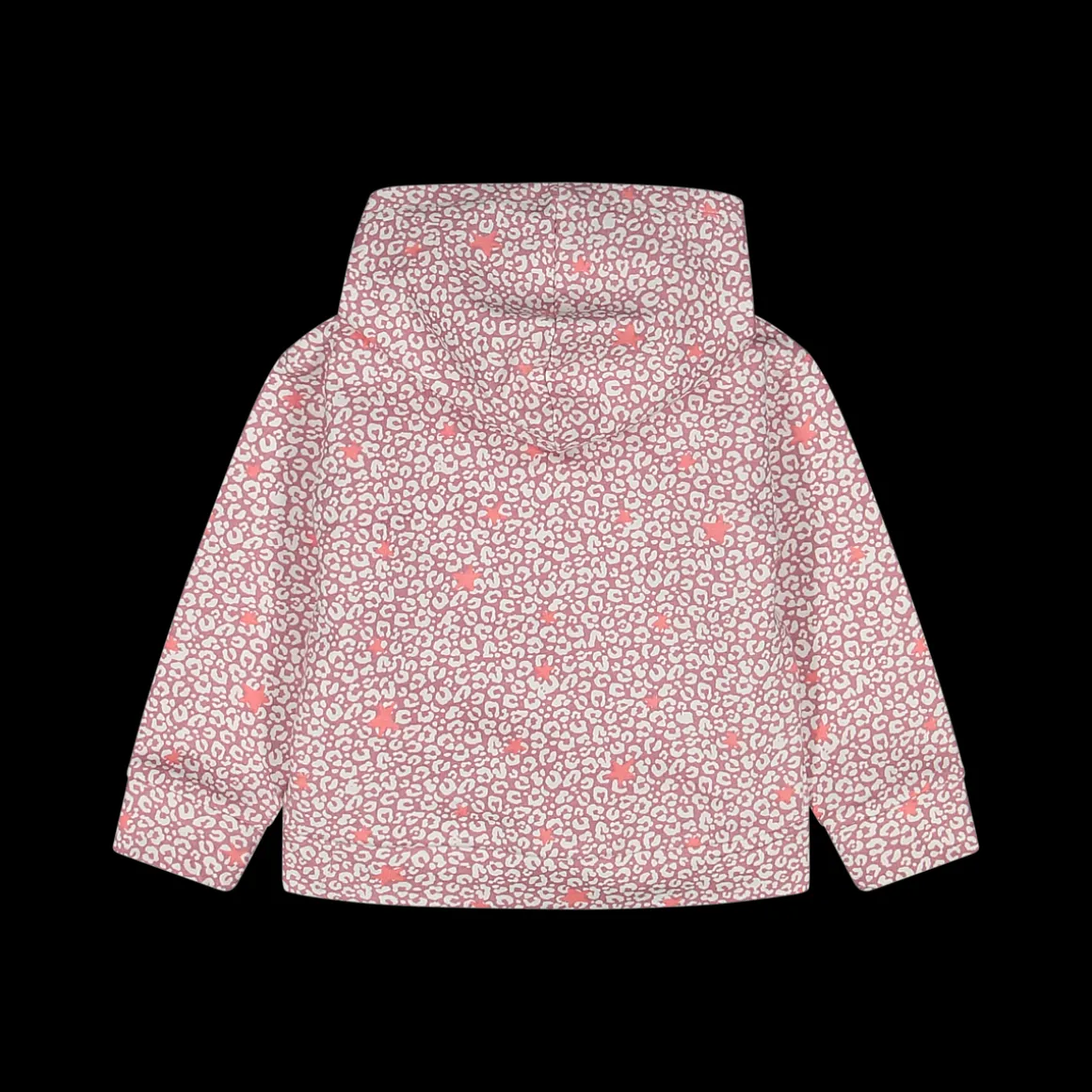 Maglia aperta con cappuccio bambina