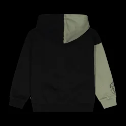 Maglia bicolore con cappuccio ragazzo
