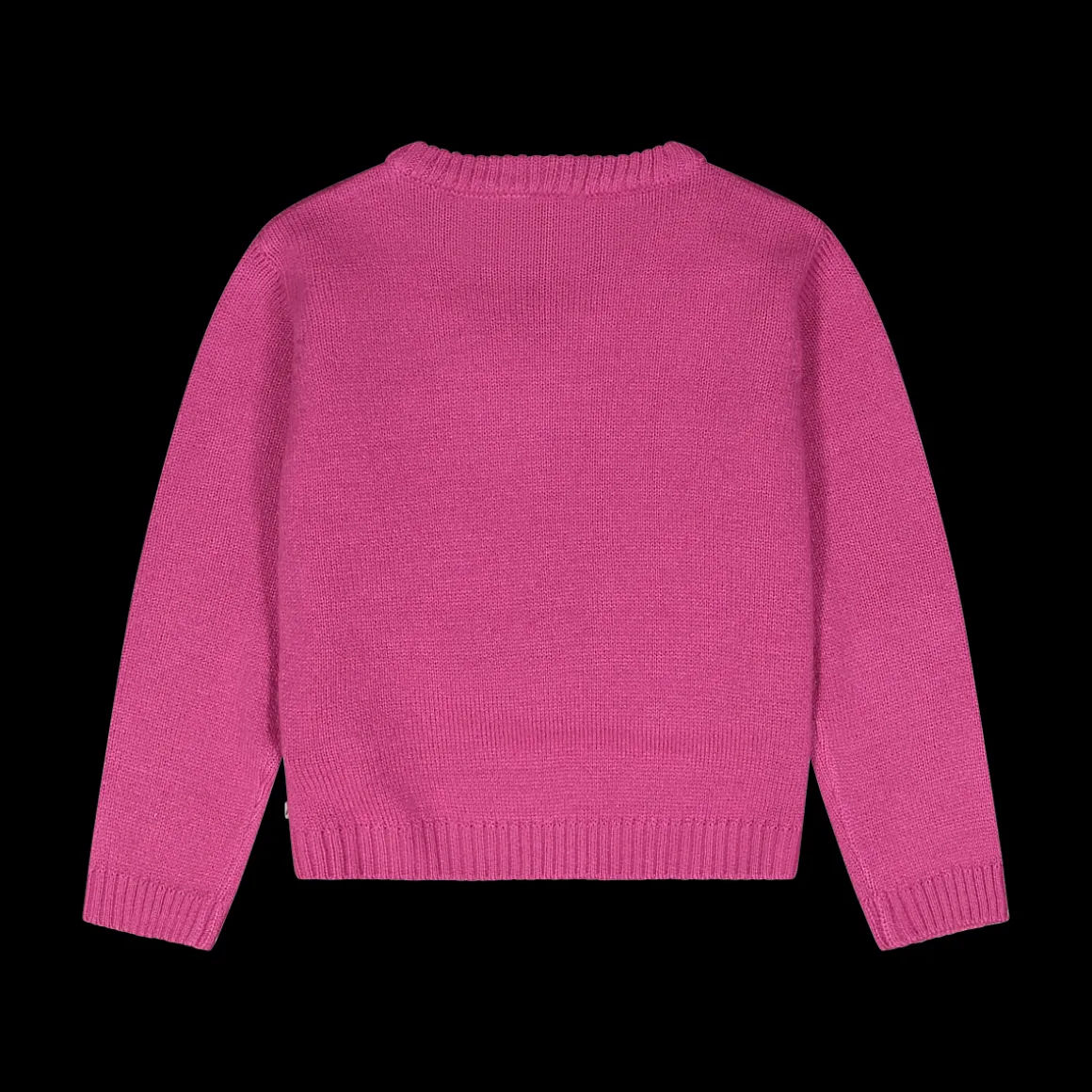 Maglia con jacquard a cuori per bambina