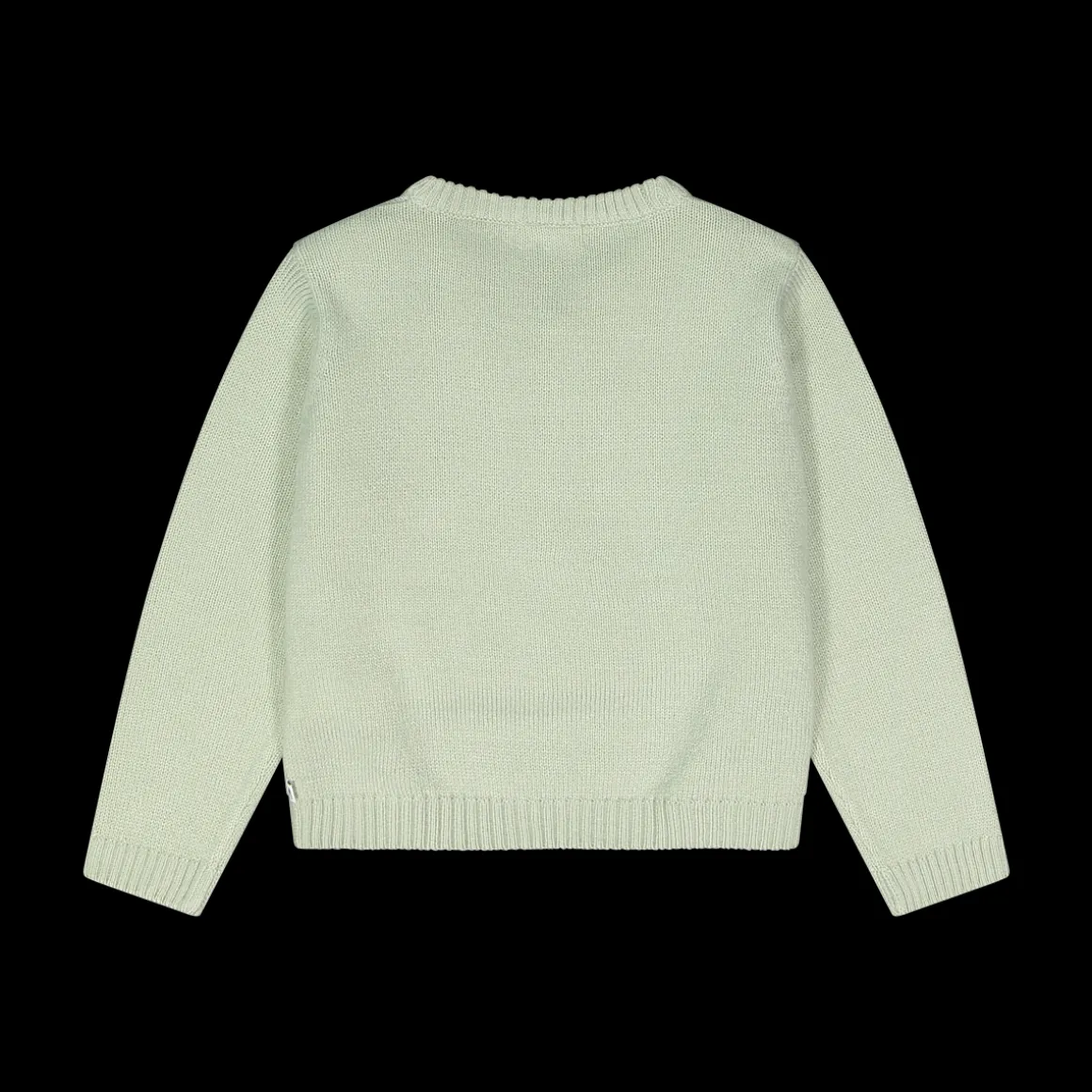 Maglia con jacquard a stelle per bambina