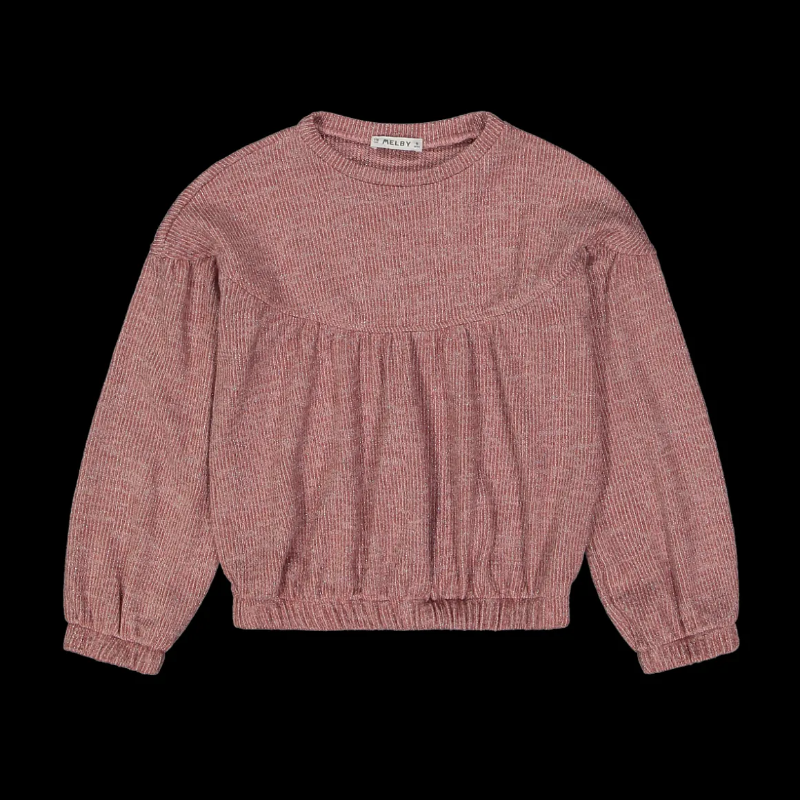 Maglia con lurex bambina