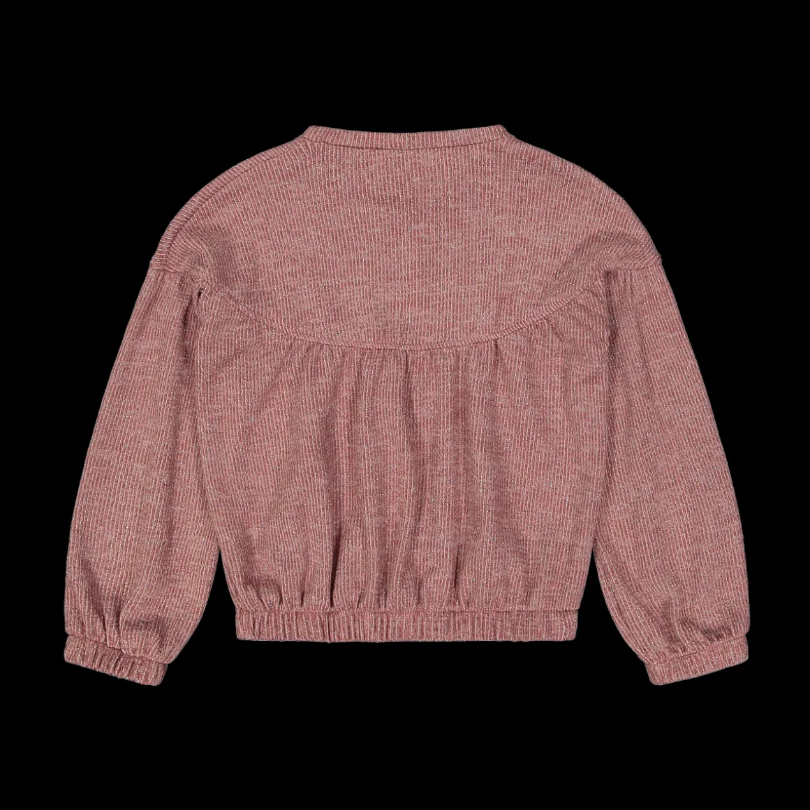 Maglia con lurex bambina