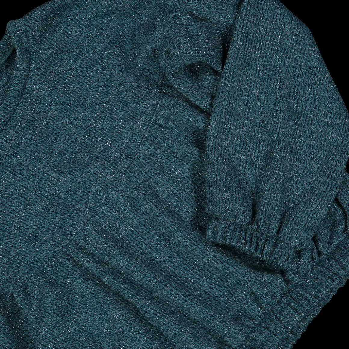 Maglia con lurex bambina