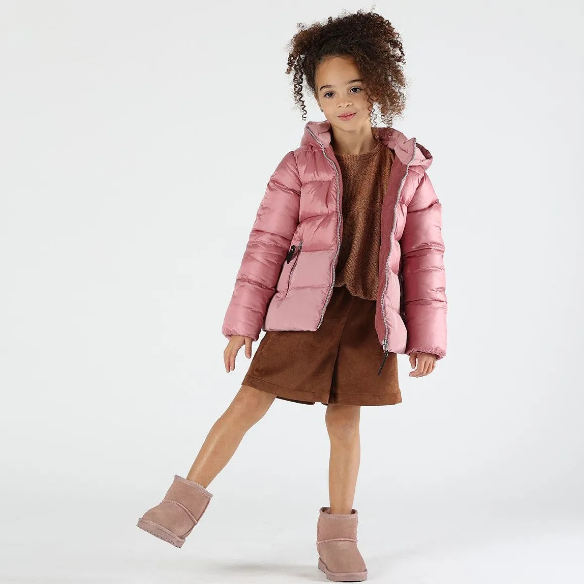 Maglia con lurex bambina