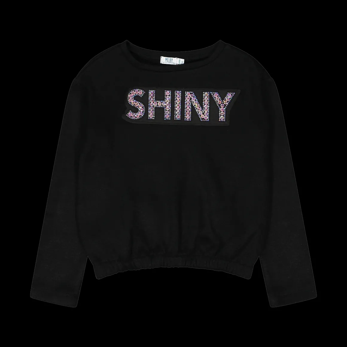 Maglia con scritta centrale per bambina