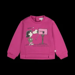Maglia con spacchetti per bambina