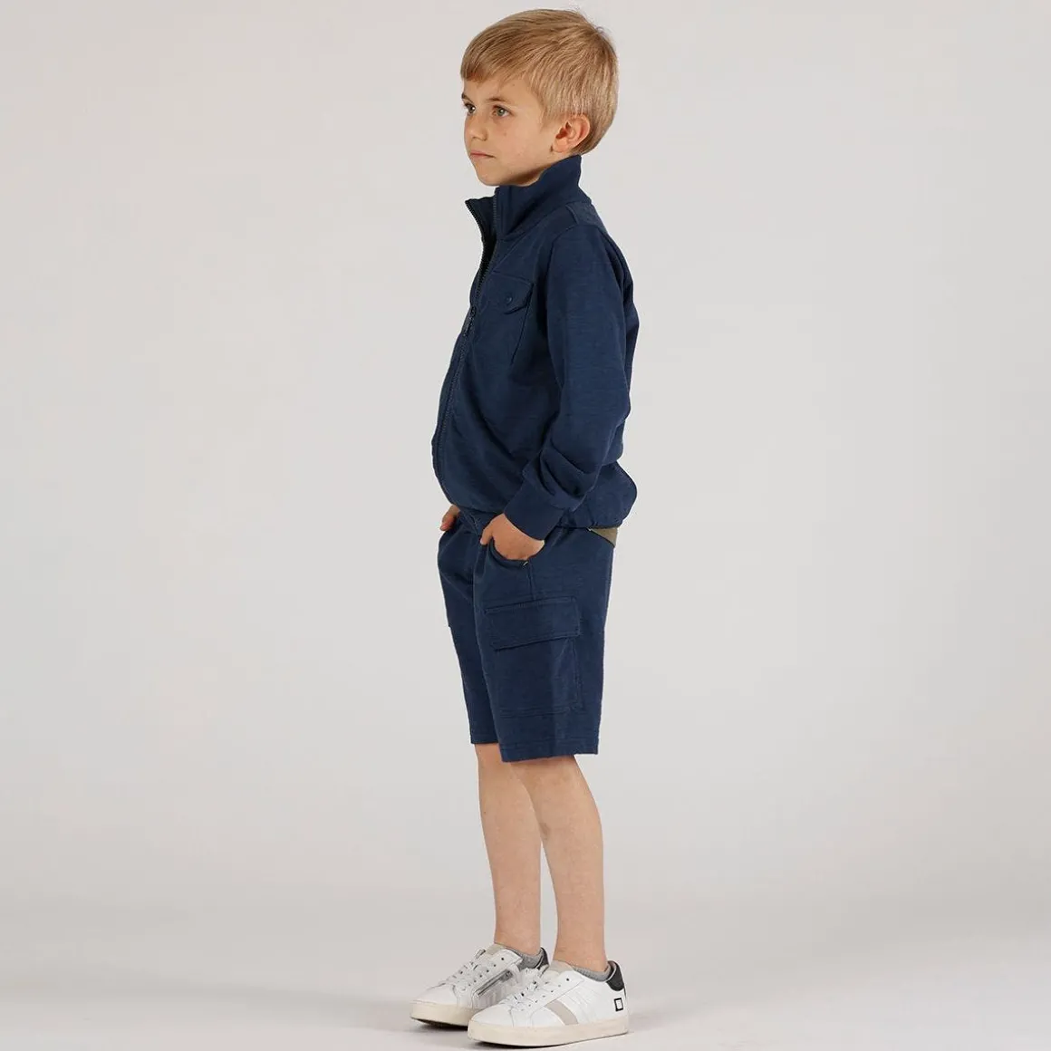 Maglia con tasca da bambino