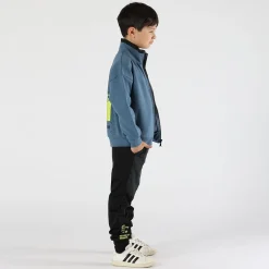 Maglia con zip da bambino