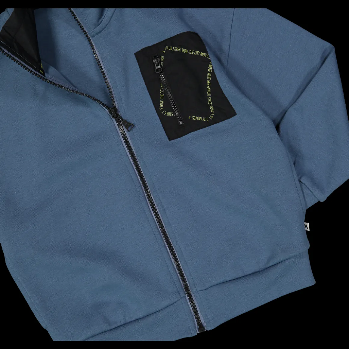Maglia con zip da bambino