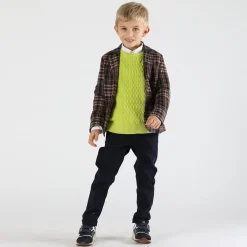 Maglia da bambino a trecce