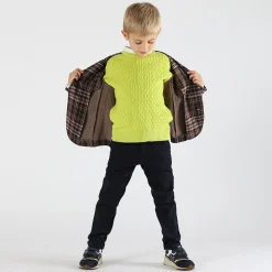 Maglia da bambino a trecce