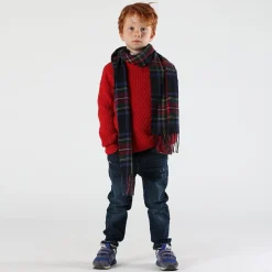 Maglia da bambino a trecce
