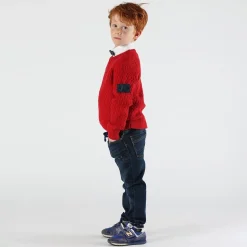 Maglia da bambino a trecce