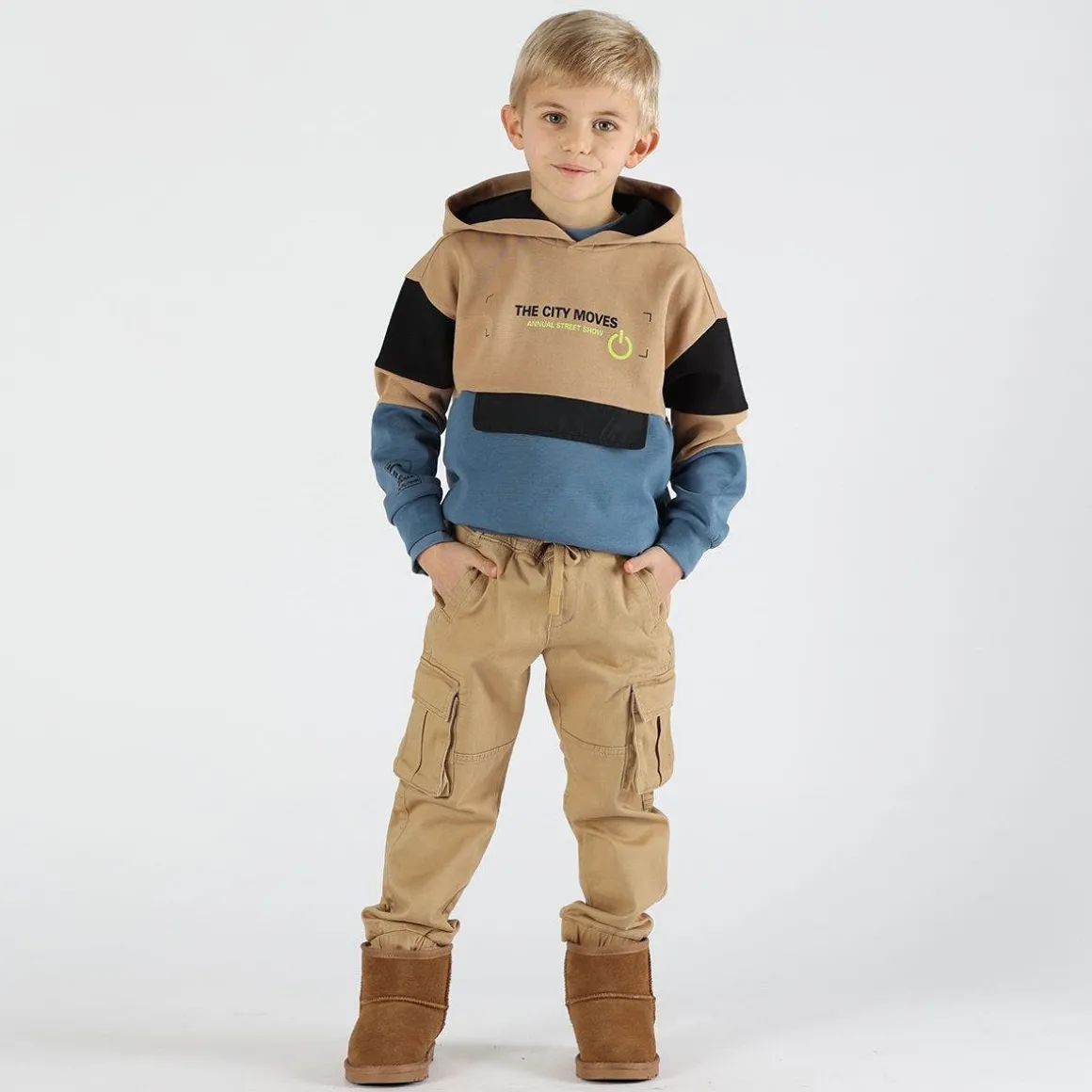 Maglia da bambino con cappuccio
