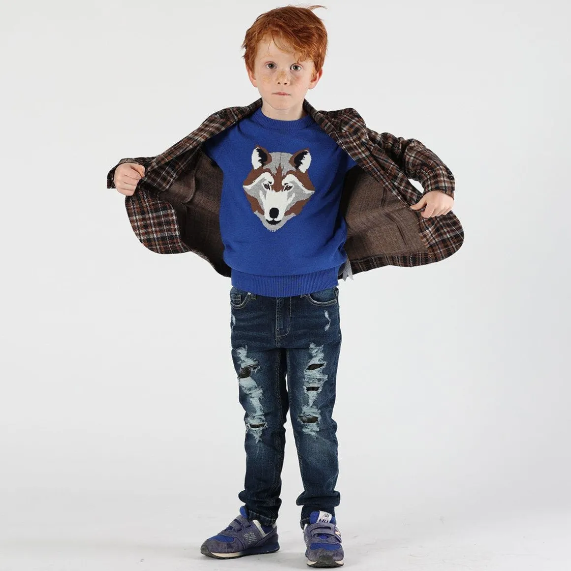 Maglia da bambino con Jacquard
