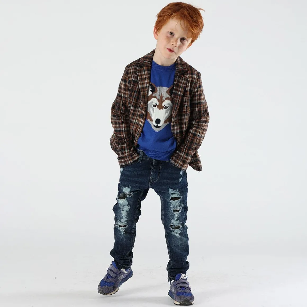 Maglia da bambino con Jacquard