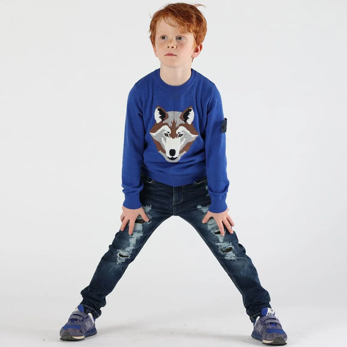 Maglia da bambino con Jacquard