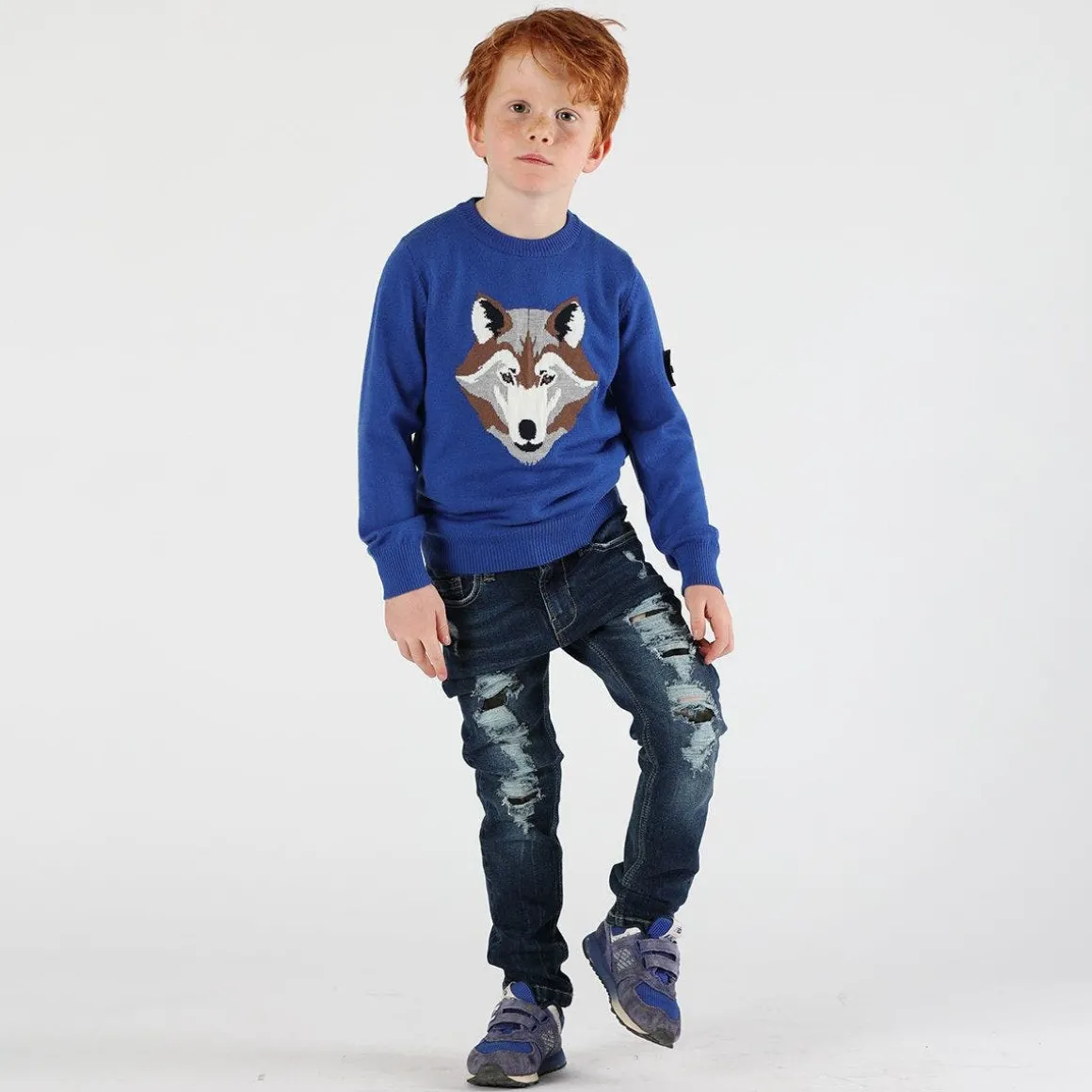 Maglia da bambino con Jacquard