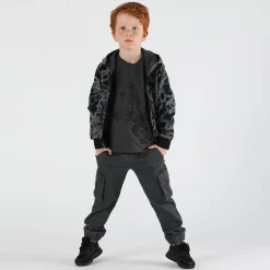 Maglia da bambino con stampa tonale