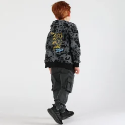 Maglia da bambino con stampa tonale
