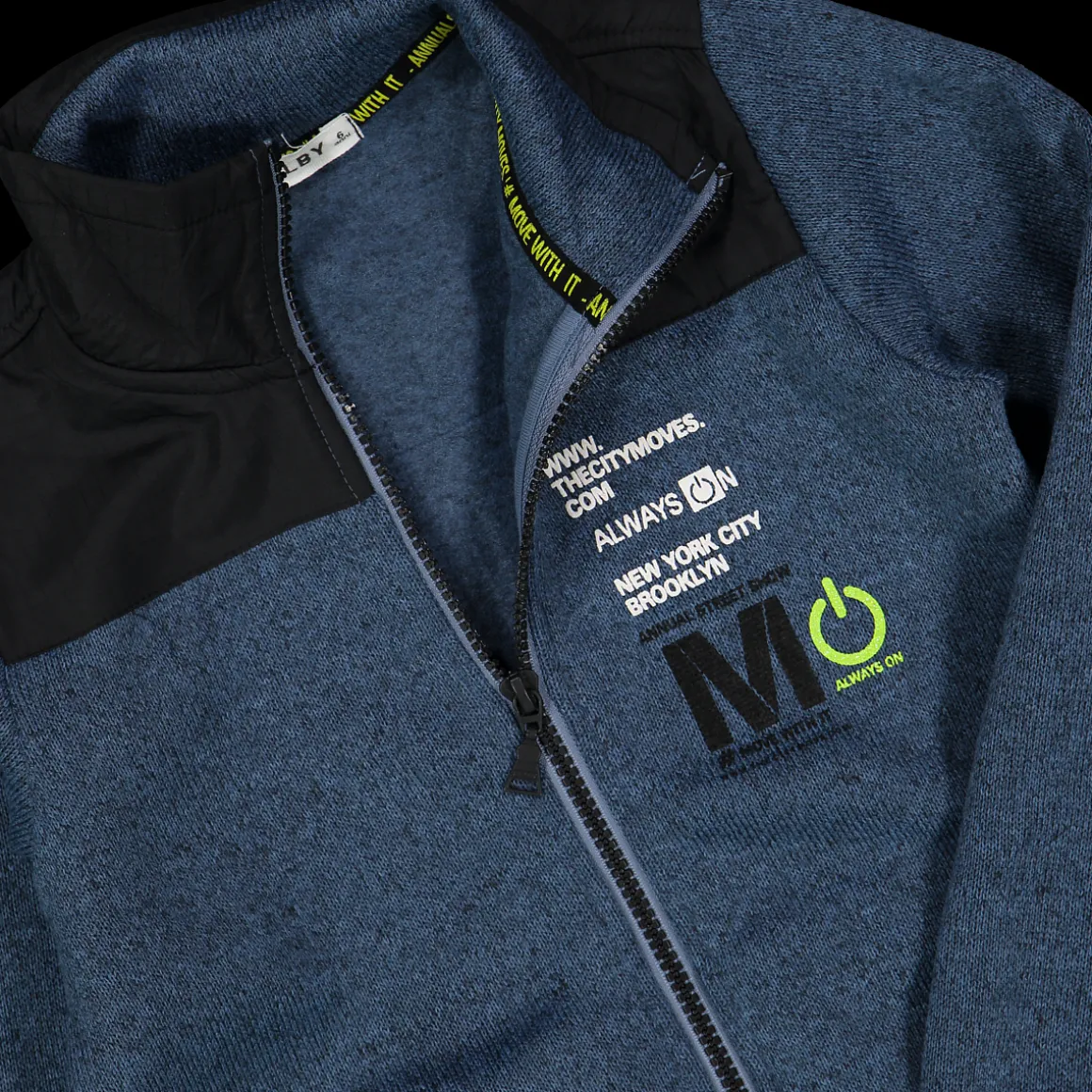 Maglia da bambino con zip