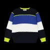 Maglia da bambino in filato con righe