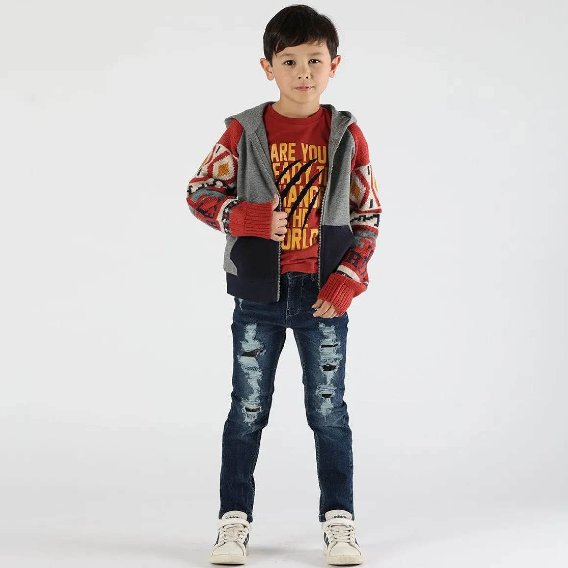 Maglia da bambino in jersey pesante