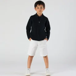 Maglia da bambino in tricot con zip