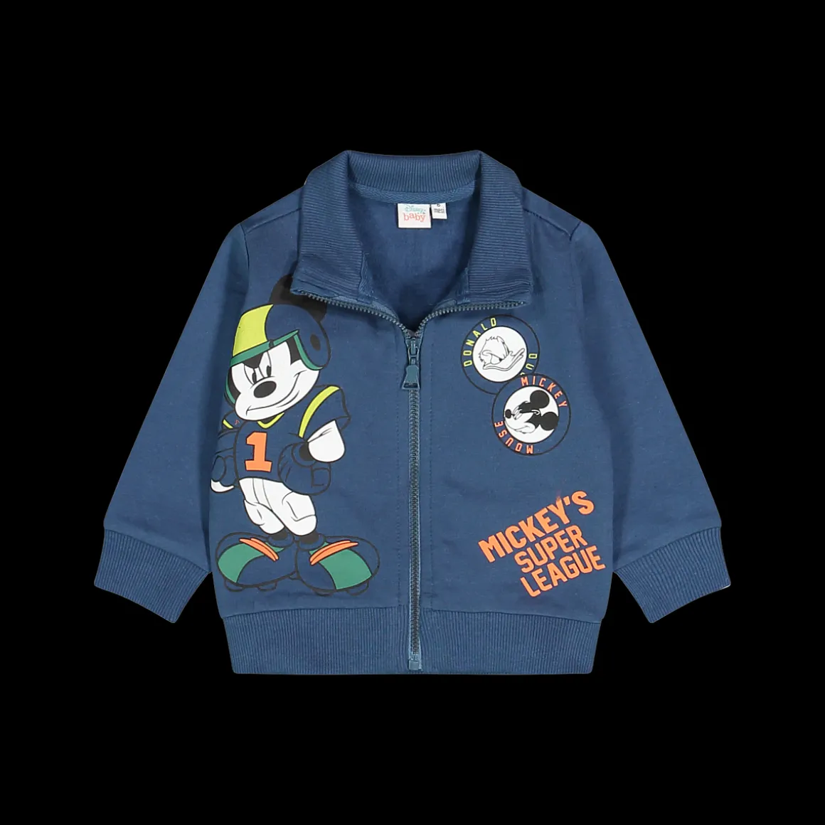 Maglia Disney da bambino con zip