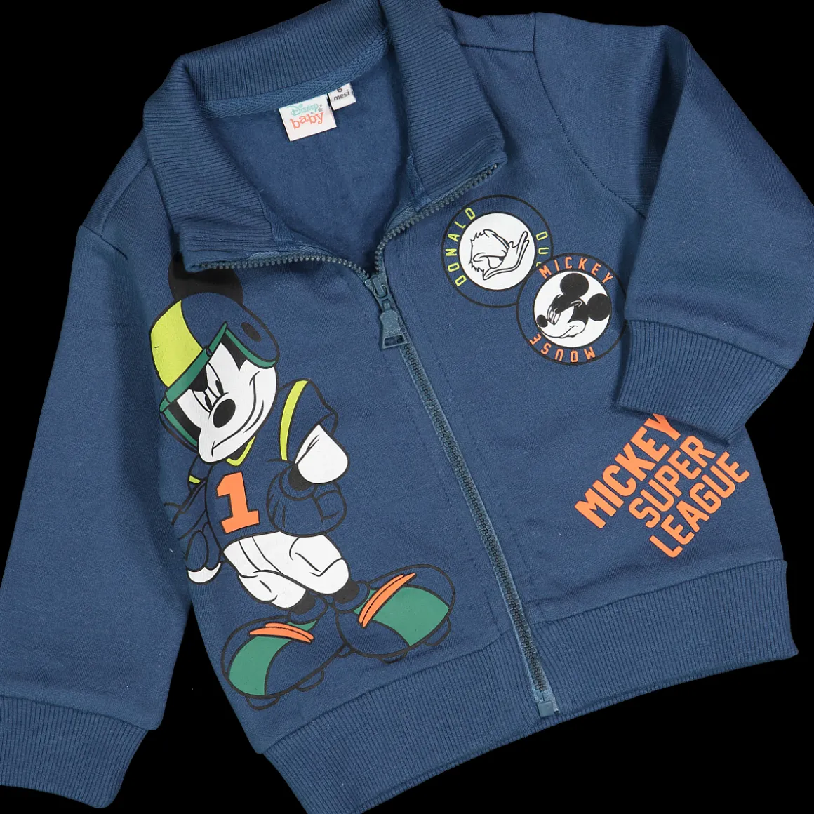 Maglia Disney da bambino con zip