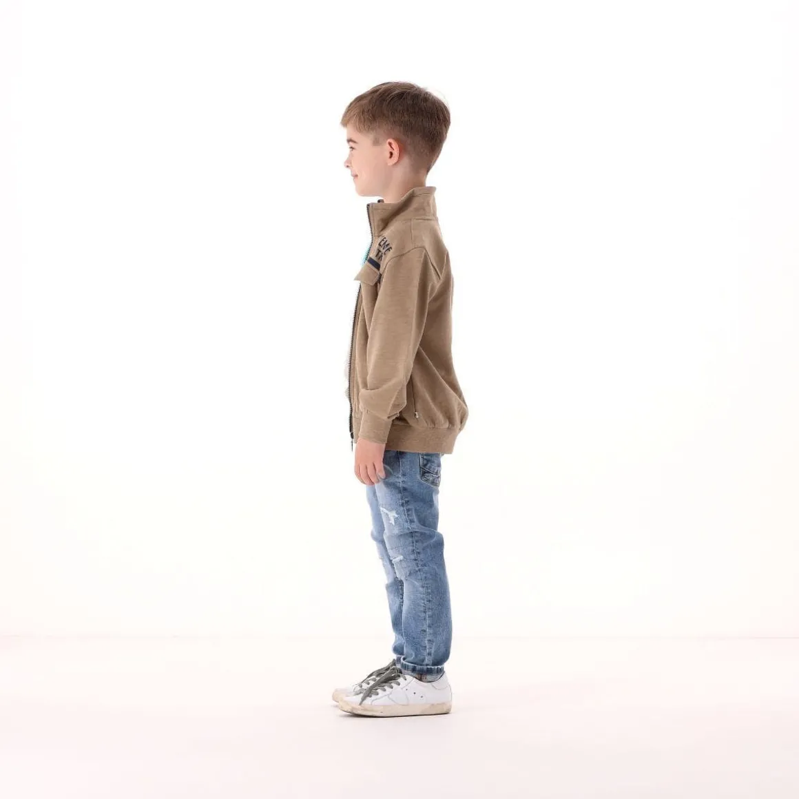 Maglia full-zip per bambino